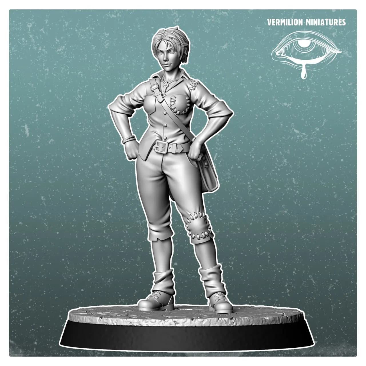 STL - Figura de joven exploradora