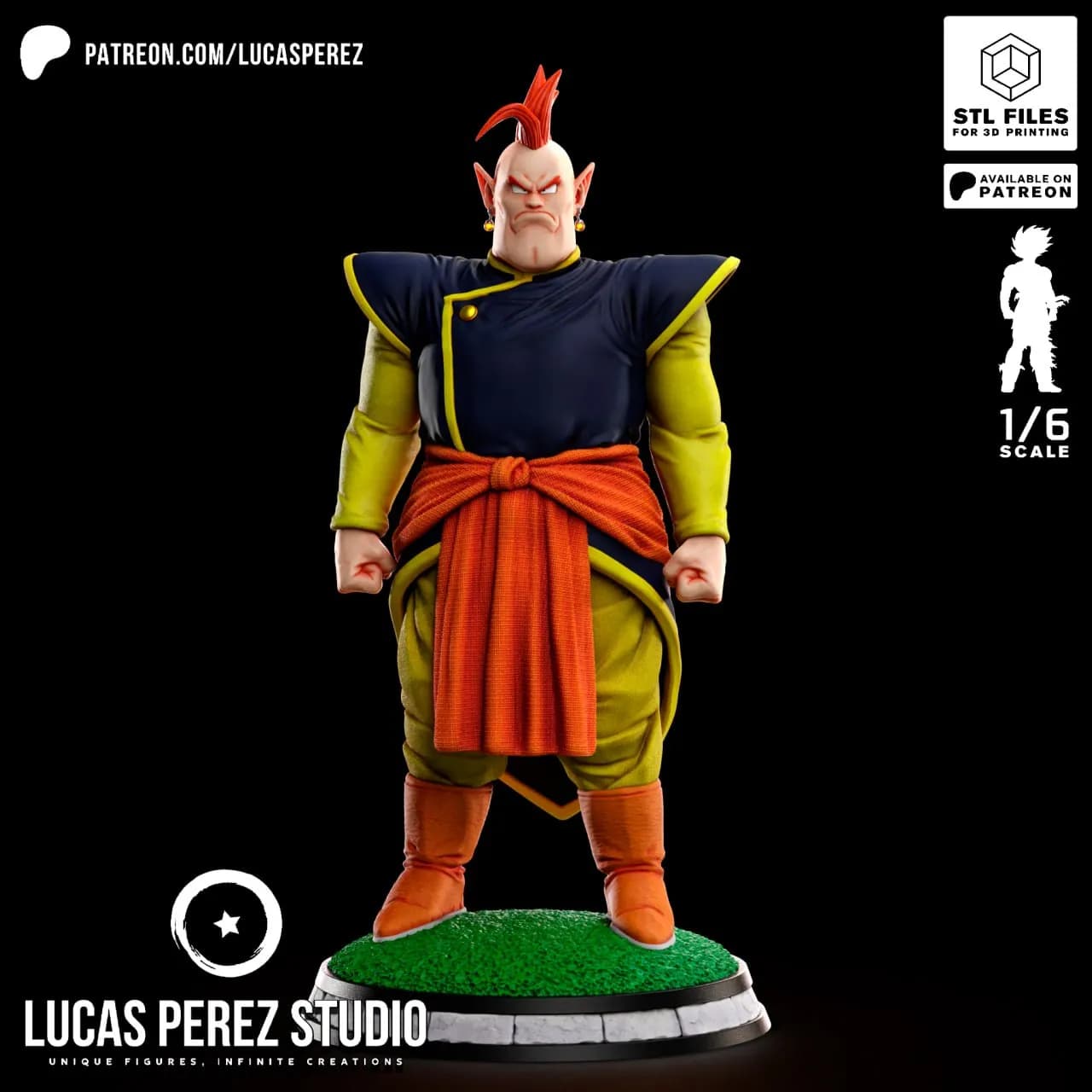 STL - Figura de Kaioshin del Sur