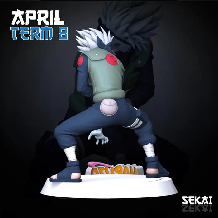 STL - Figura de Kakashi Sensei