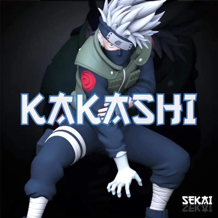 STL - Figura de Kakashi Sensei