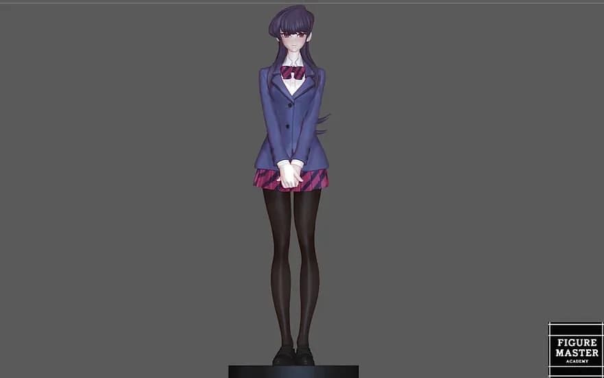 STL - Figura de Komi san