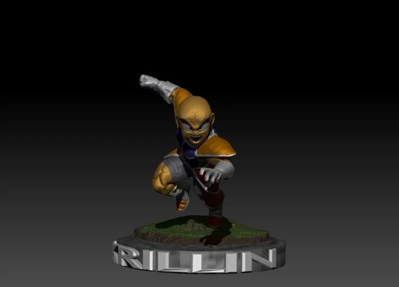 STL - Figura de Krilin en Namek
