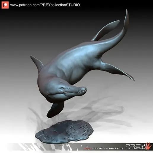 STL - Figura de Kronosaurus