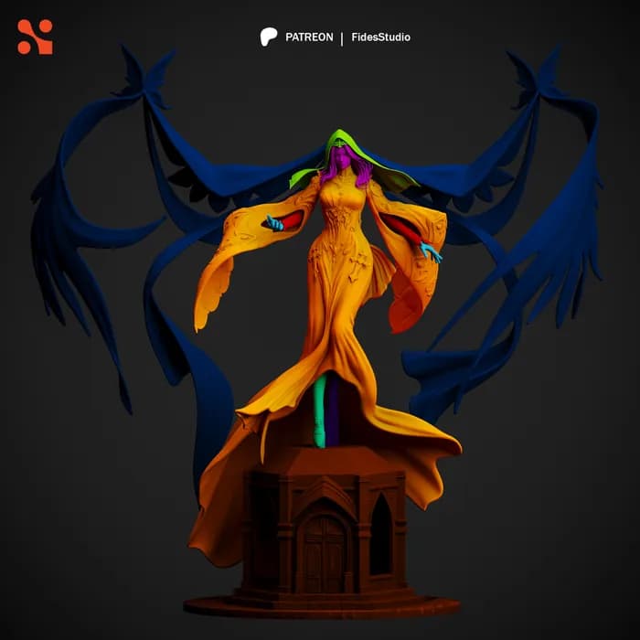 STL - Figura de la Madre Naturaleza