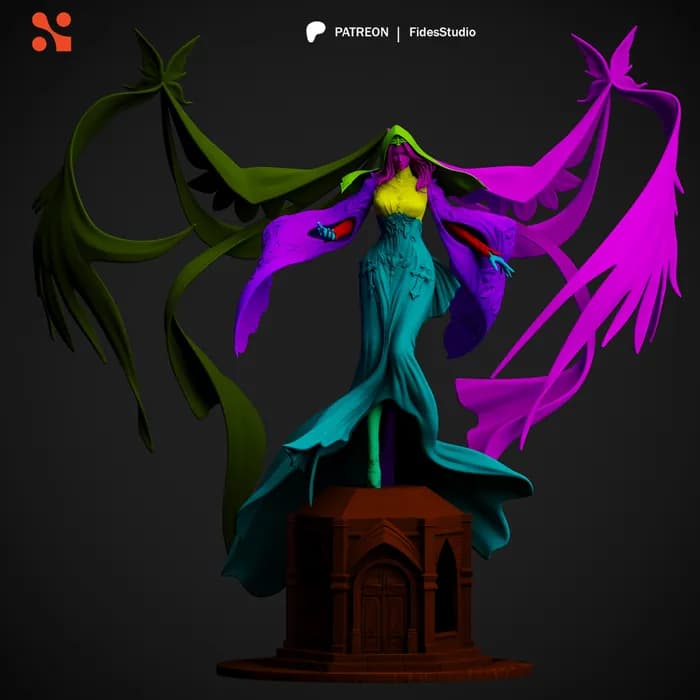 STL - Figura de la Madre Naturaleza