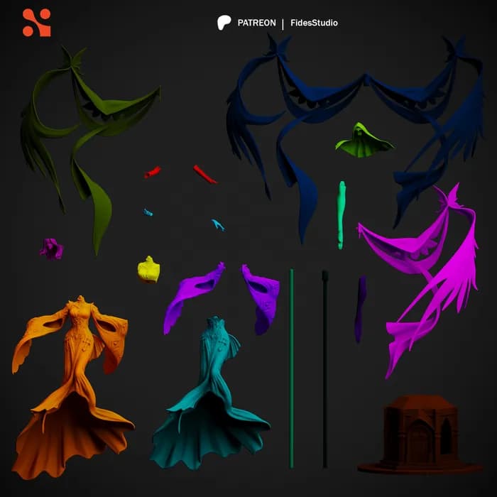 STL - Figura de la Madre Naturaleza