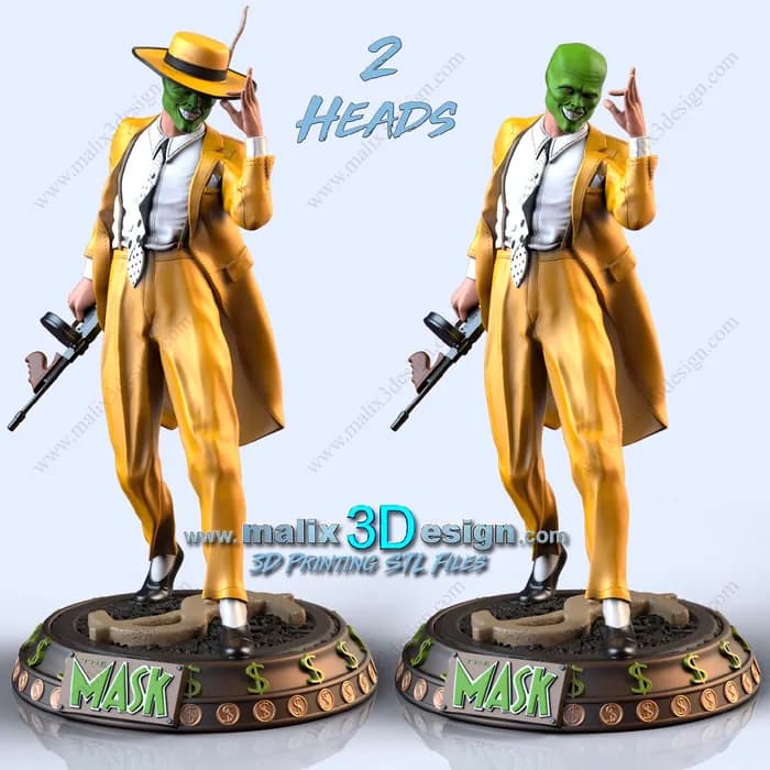 STL - Figura de 'La Máscara'