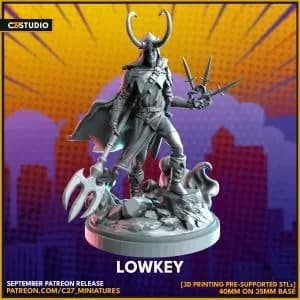 STL - Figura de Loki Lowkey