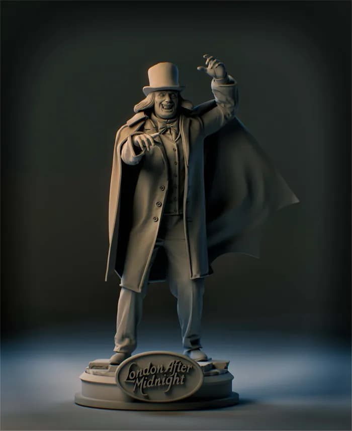 STL - Figura de London After Midnight render 2