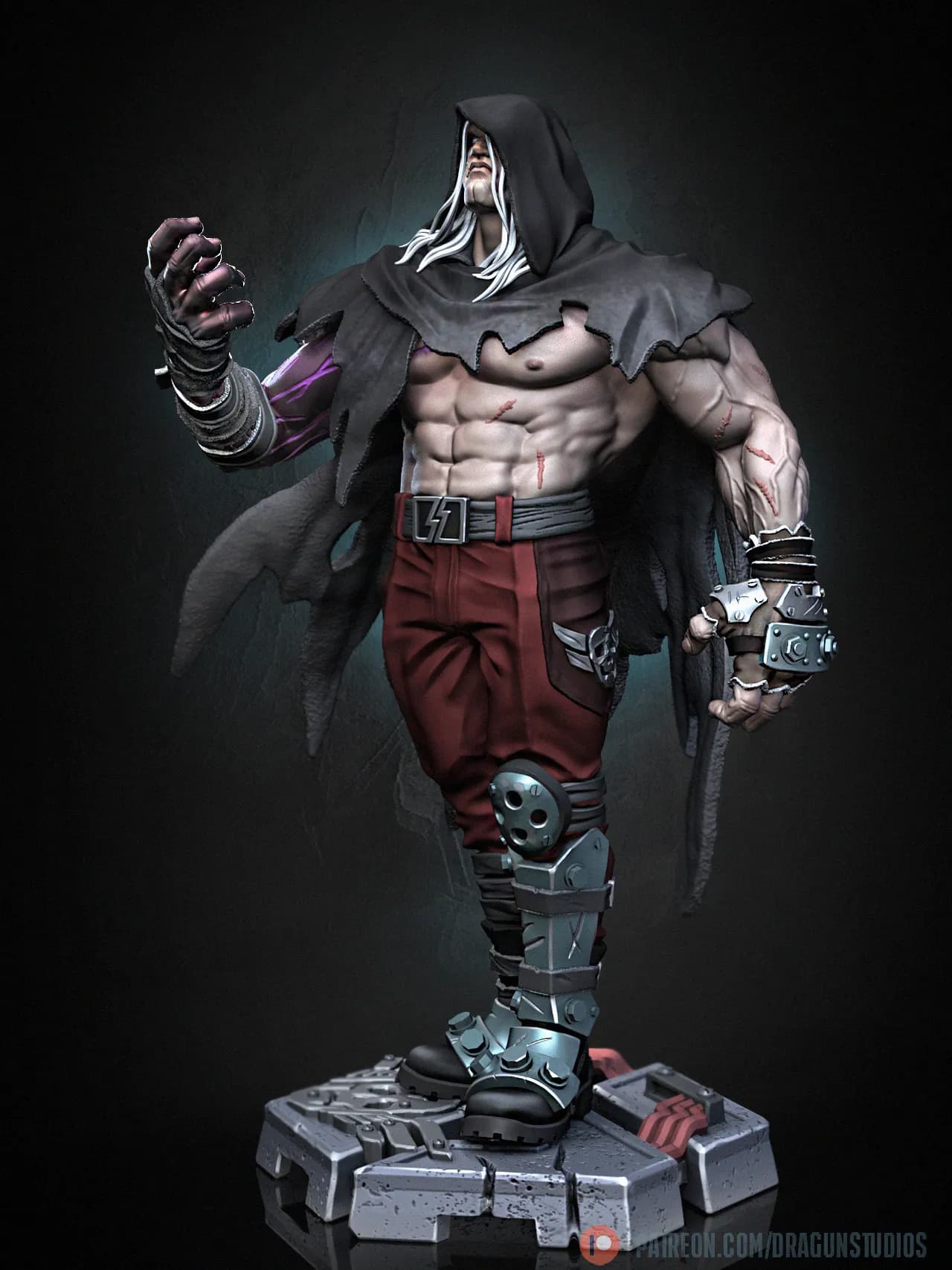 STL - Figura de M. Bison render 3
