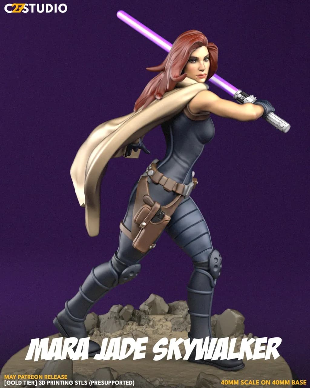 STL - Figura de Mara Jade Skywalker