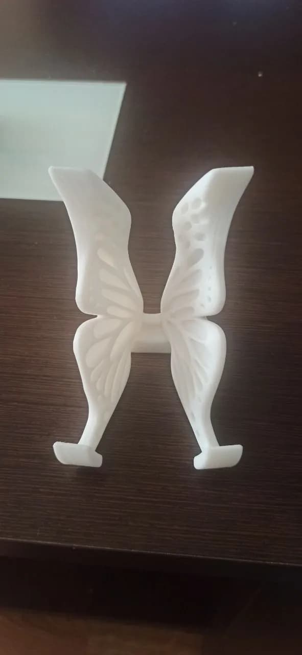 STL - Figura de mariposa con soporte