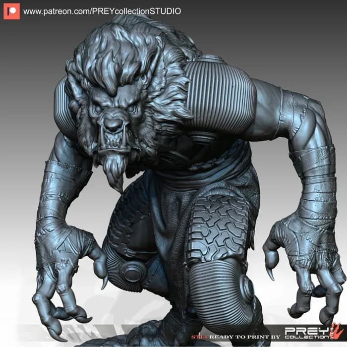 STL - Figura de monstruo Prey