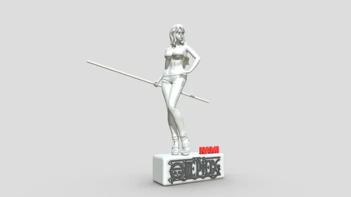 STL - Figura de Nami de One Piece 2