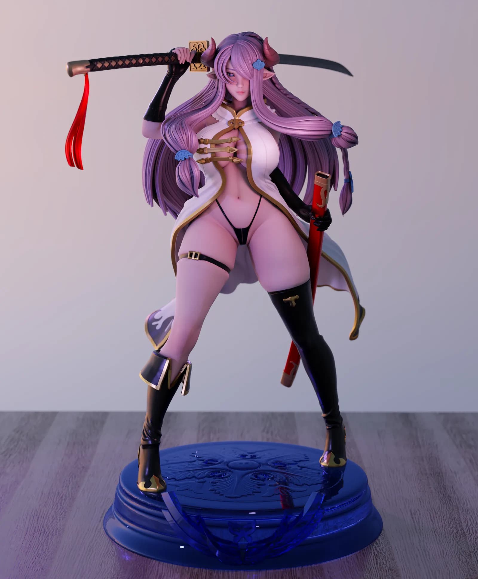 STL - Figura de Narmaya estilo anime