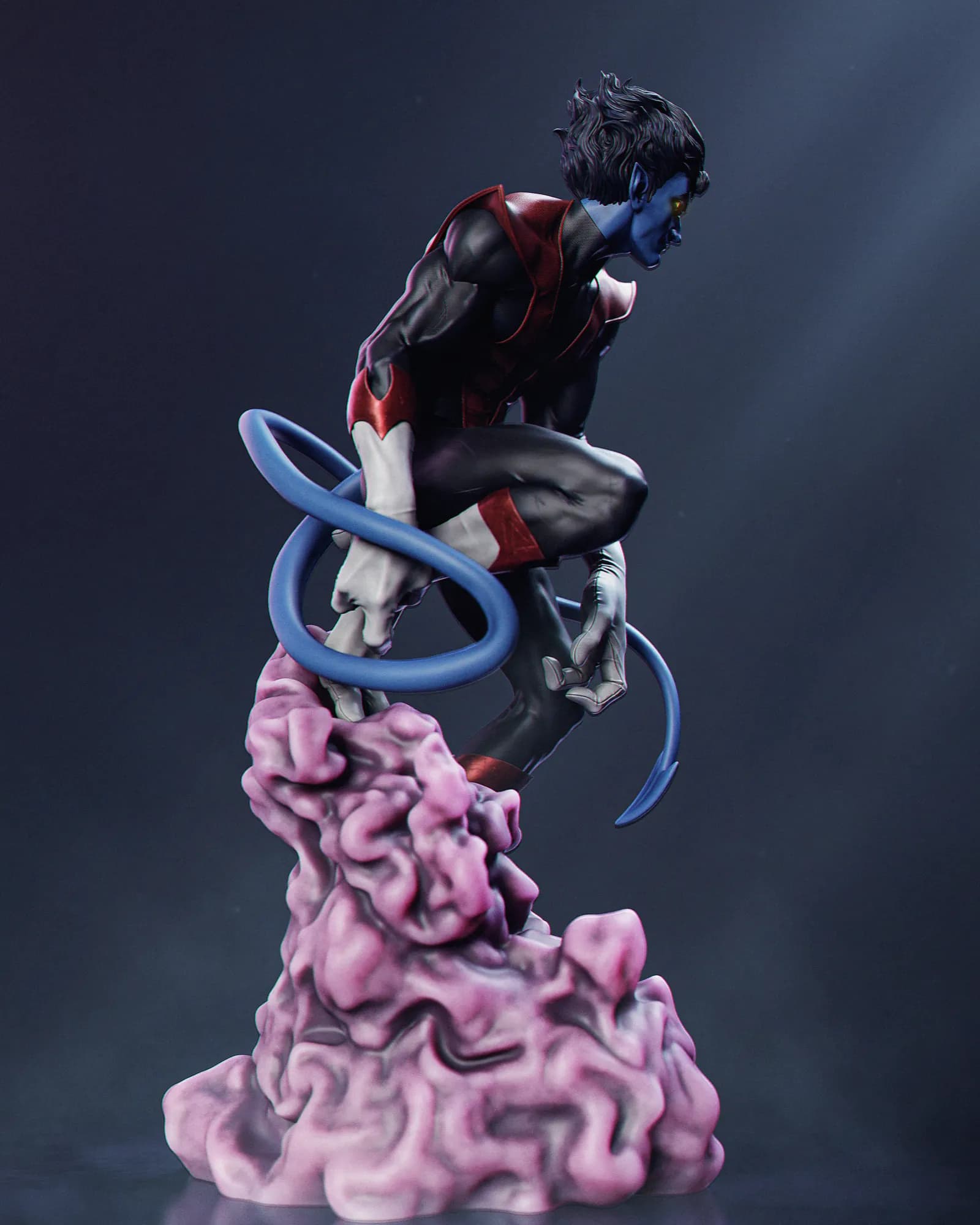 STL - Figura De Nightcrawler render 2