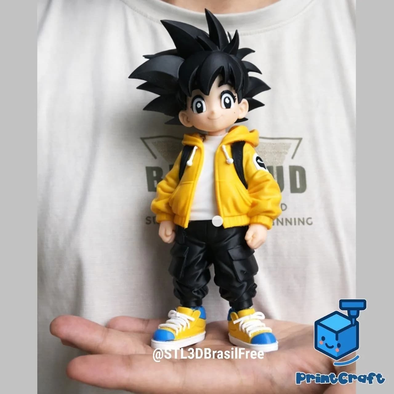 STL - Figura de niño estilo anime