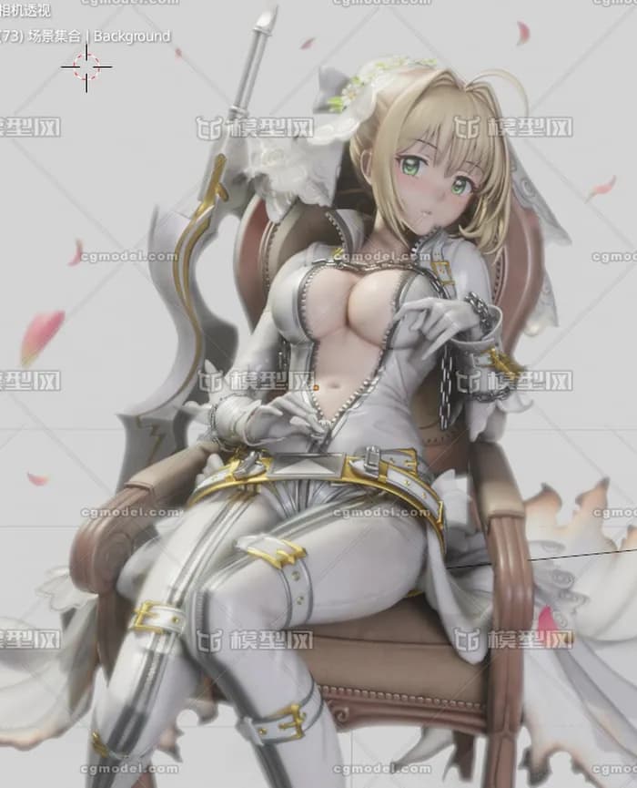 STL - Figura de Novia de Nero