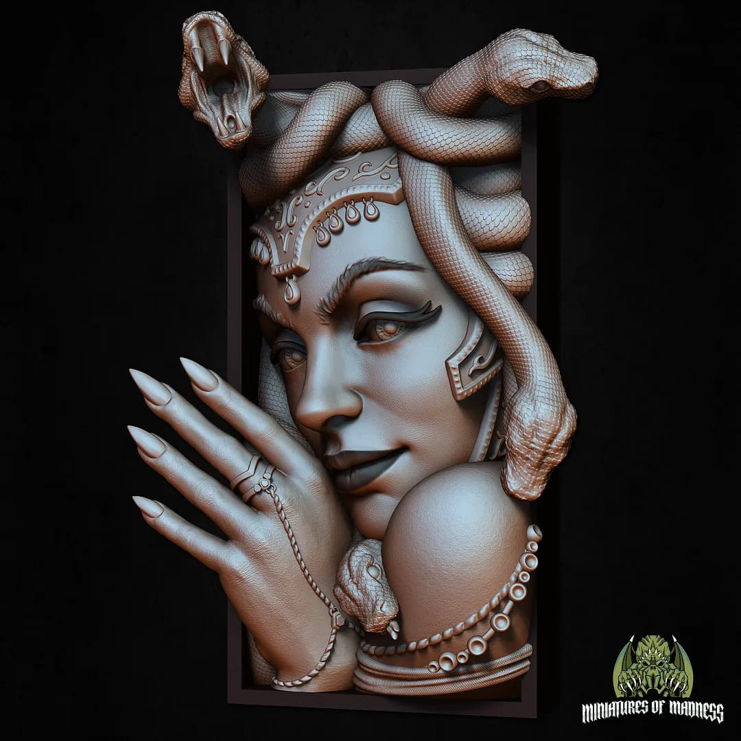 STL - Figura de orco para libros