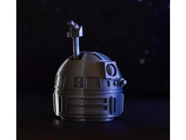 STL - Figura de Pac Man fantasma azul
