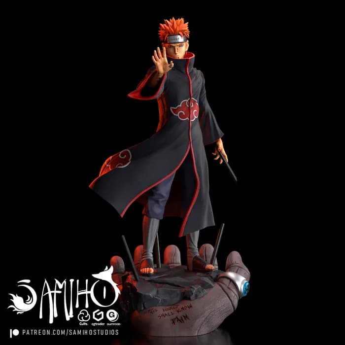 STL - Figura de Pain de Naruto 2