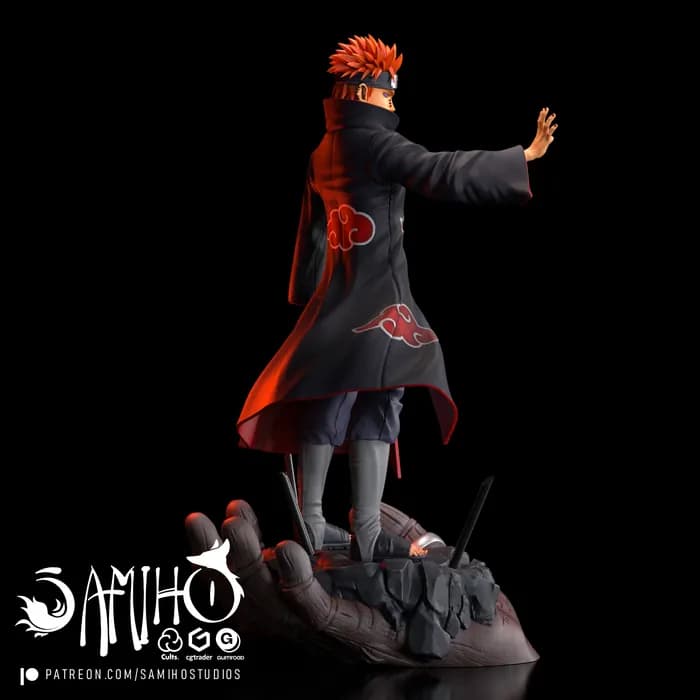 STL - Figura de Pain de Naruto 2 render 3