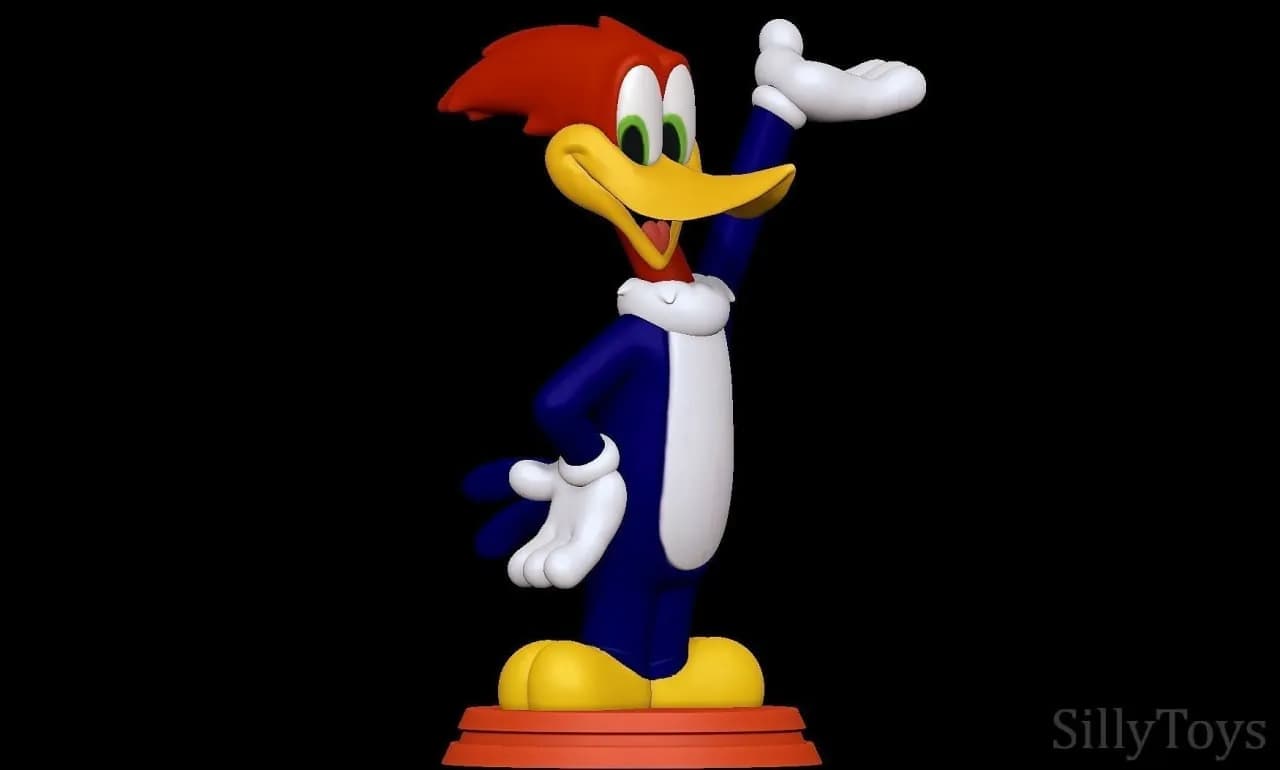 STL - Figura de Pájaro Loco