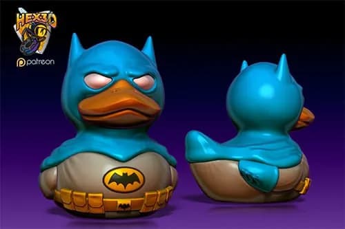 STL - Figura de Pato Batman