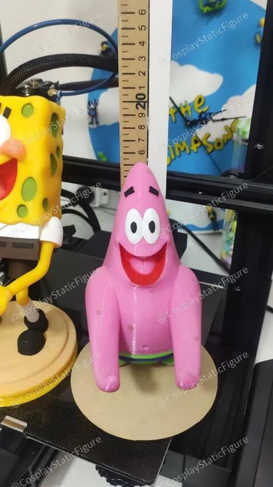 STL - Figura de Patricio Estrella 3