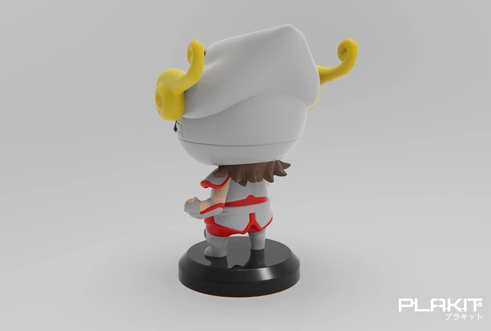 STL - Figura de Pegaso estilo Anime render 3