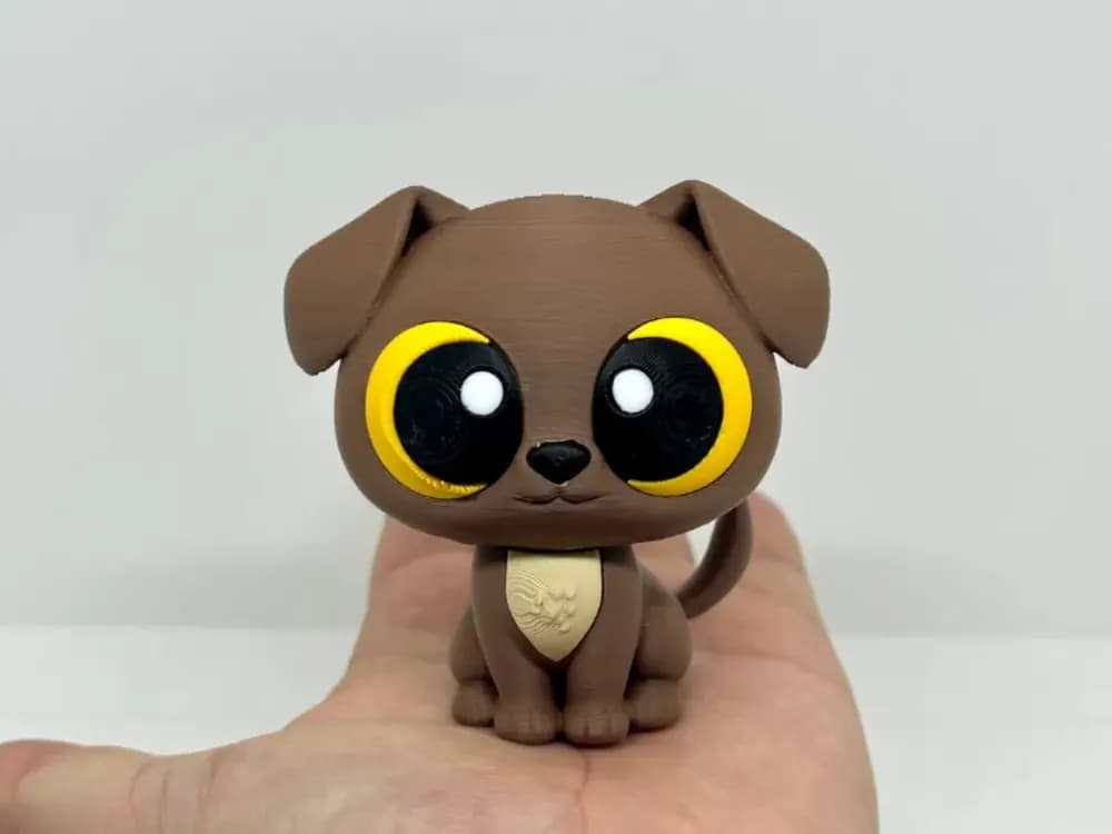 STL - Figura de perro cachorro adorable