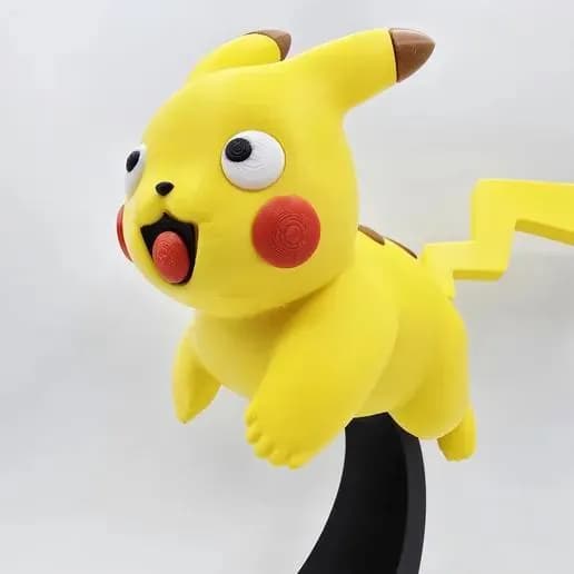 STL - Figura de Pikachu corriendo
