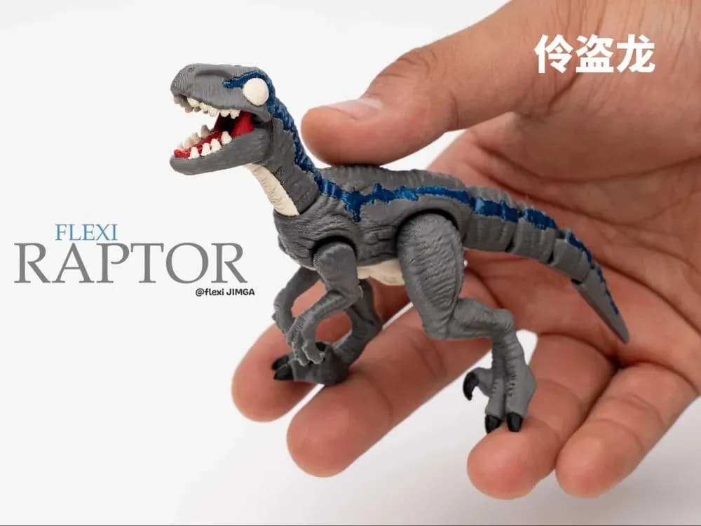 STL - Figura de Raptor Articulada
