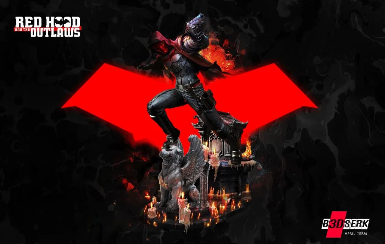 STL - Figura de Red Hood y los Outlaws