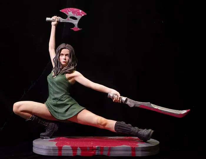 STL - Figura de River Tam de Firefly render 4