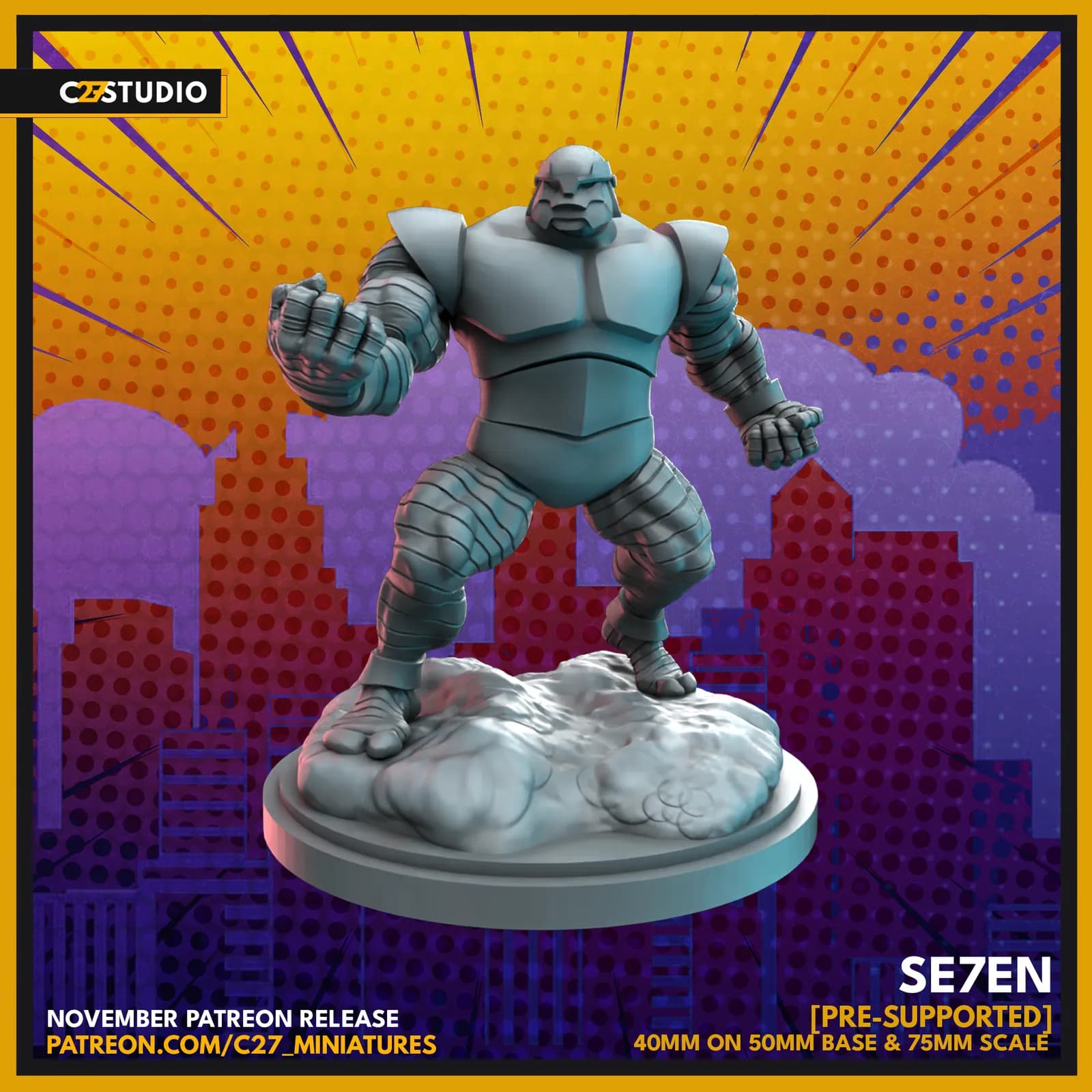 STL - Figura de robot tipo sentinel render 2