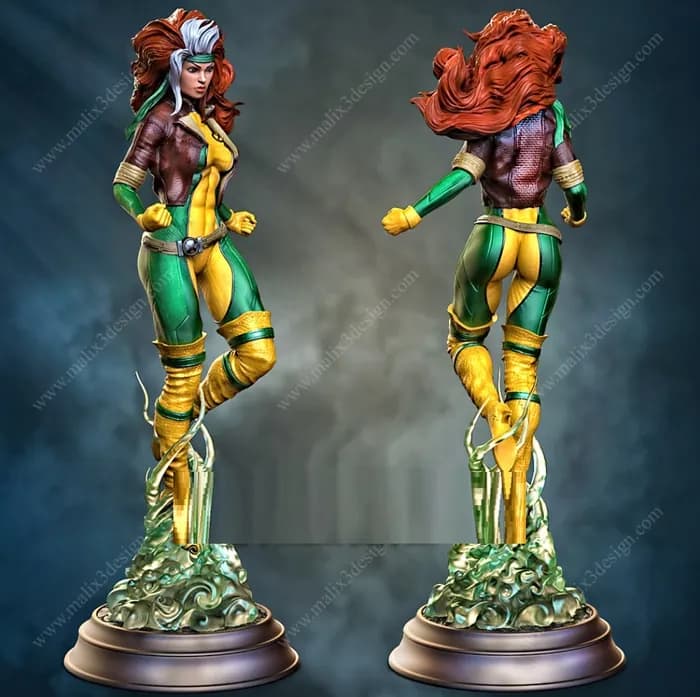STL - Figura de Rogue de X Men
