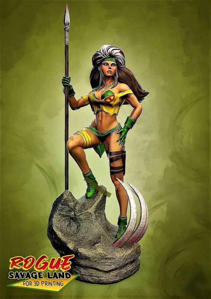 STL - Figura de Rogue Salvaje