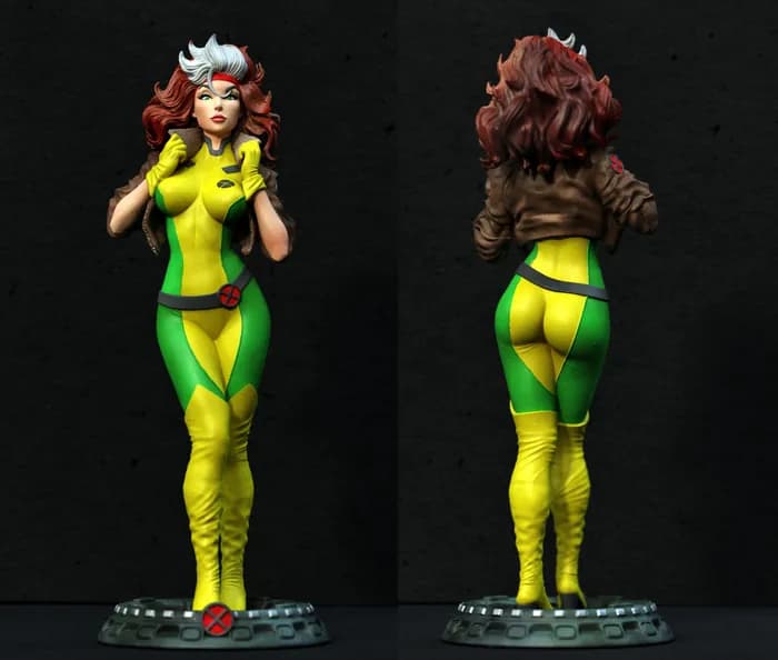 STL - Figura de Rogue X Men