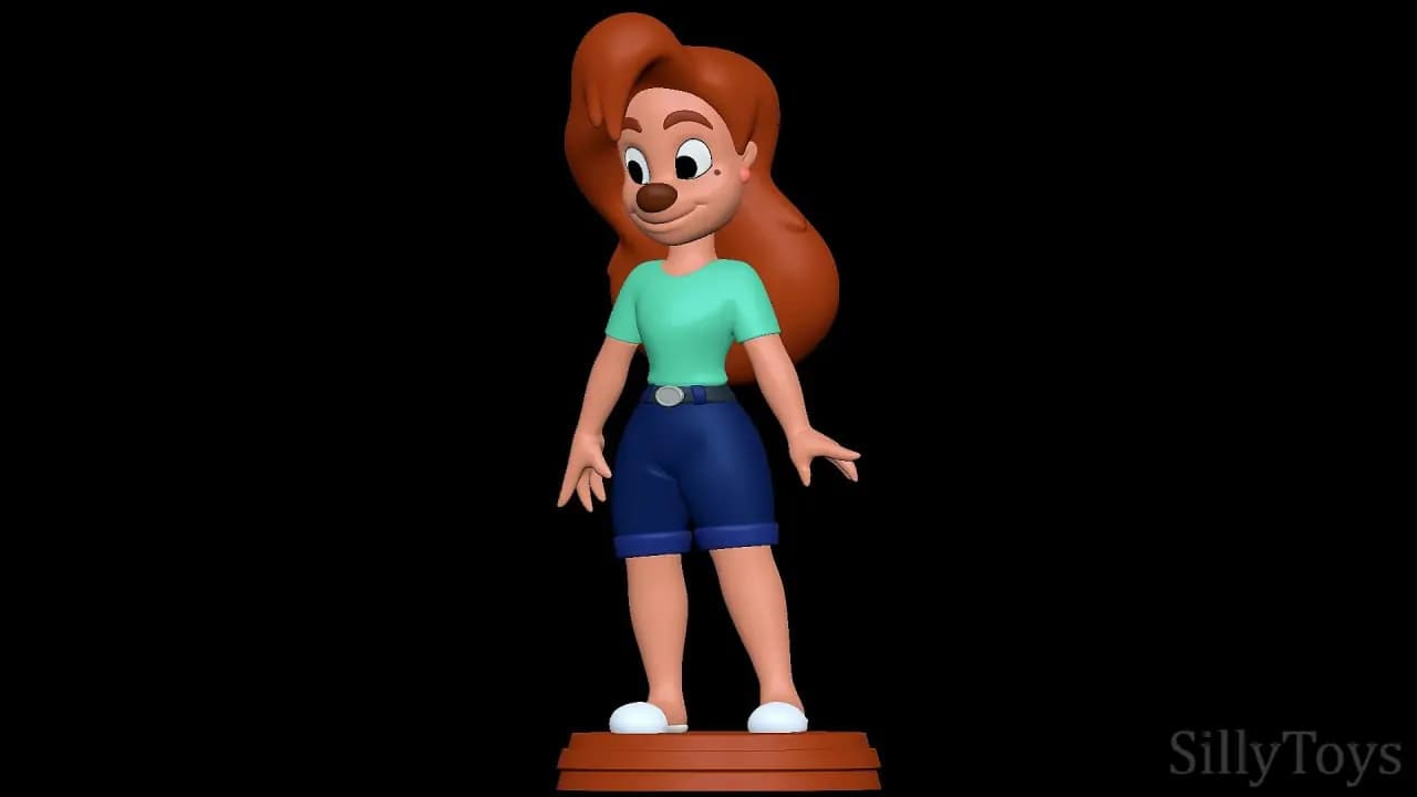 STL - Figura de Roxanne (Goofy Movie)