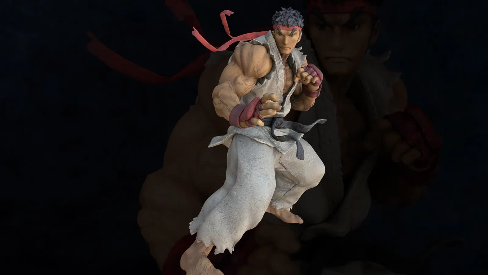 STL - Figura de Ryu render 5