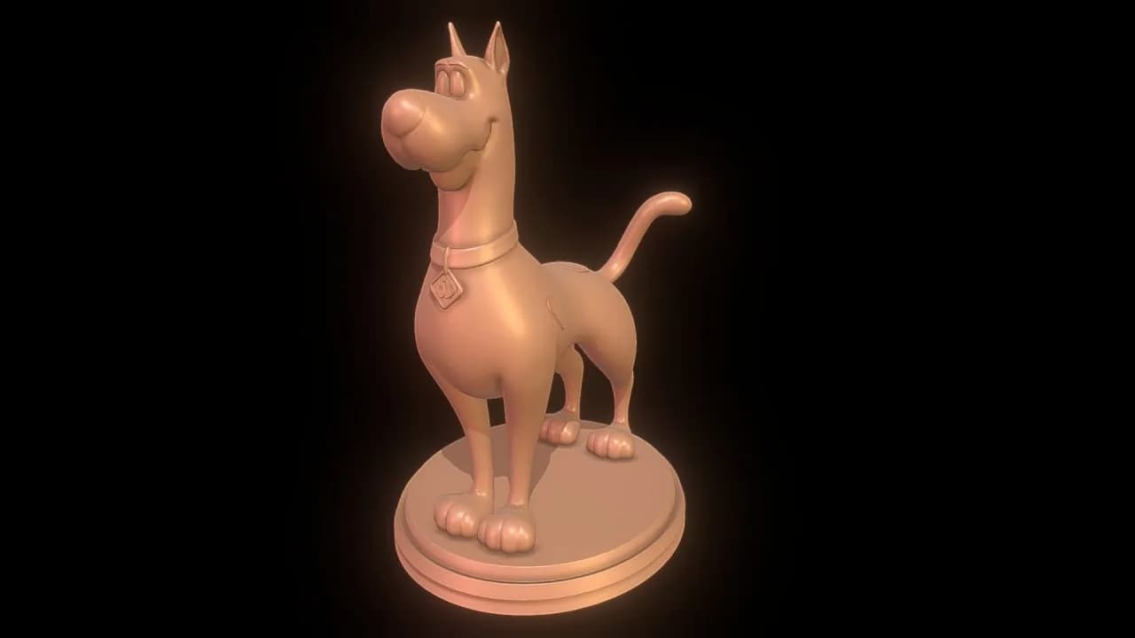 STL - Figura de Scooby Doo