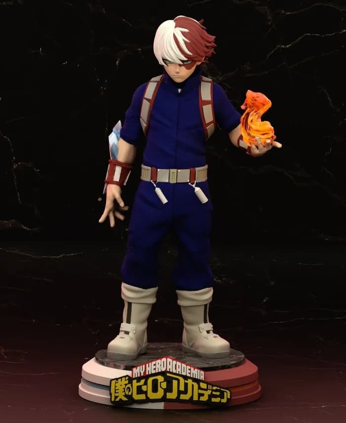 STL - Figura de Shoto Todoroki