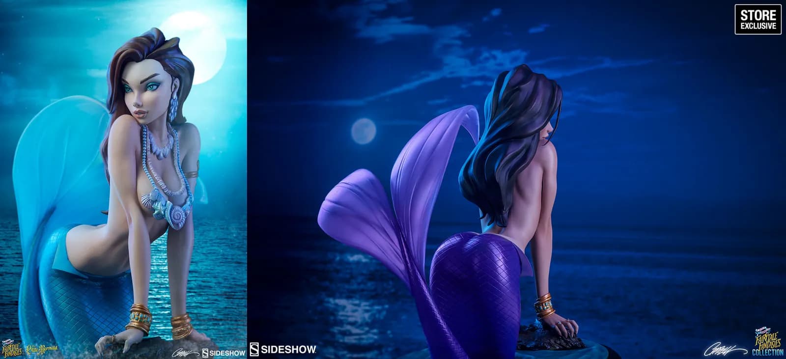 STL - Figura de sirena J Scott Campbell
