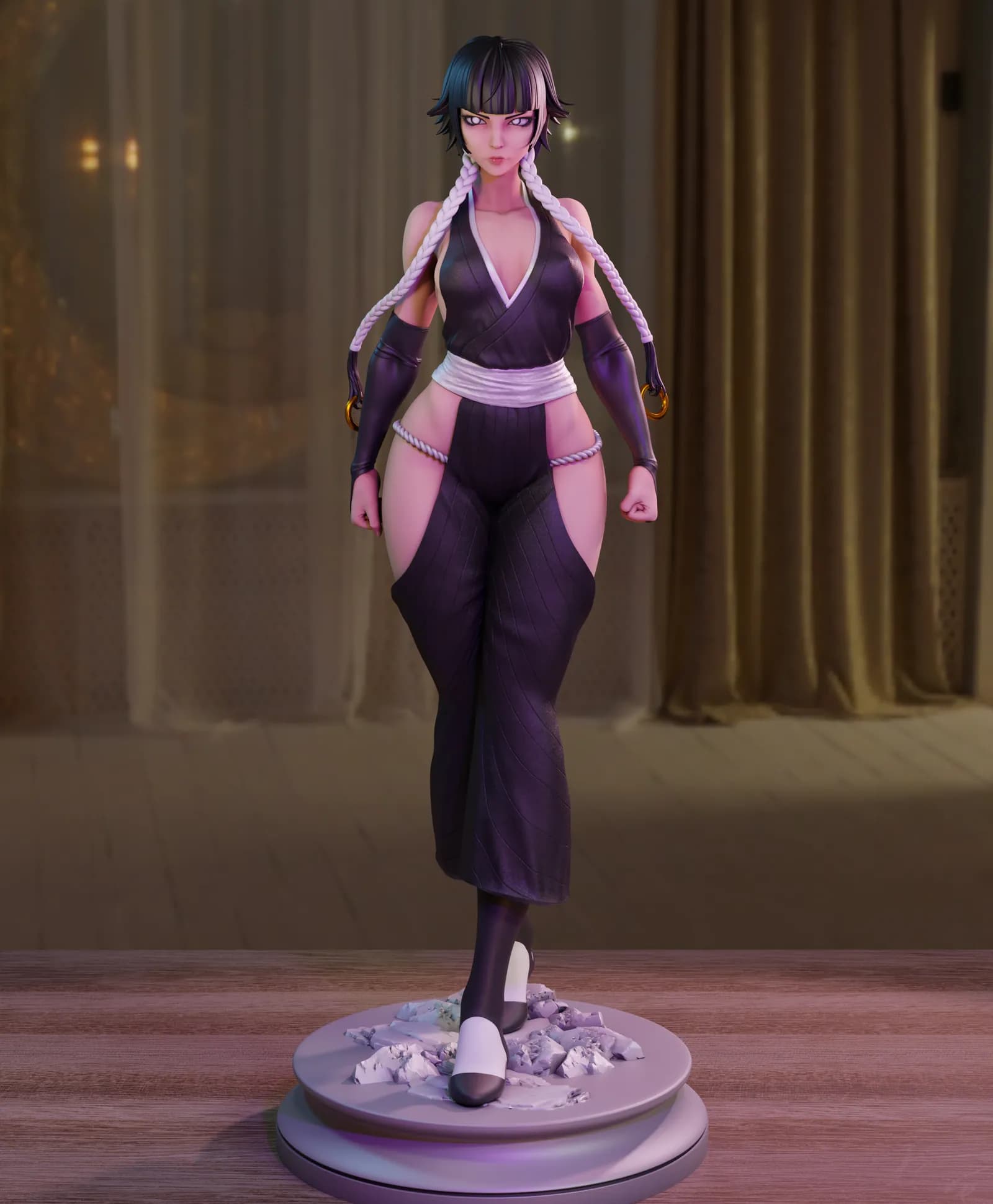 STL - Figura de Soi Fon