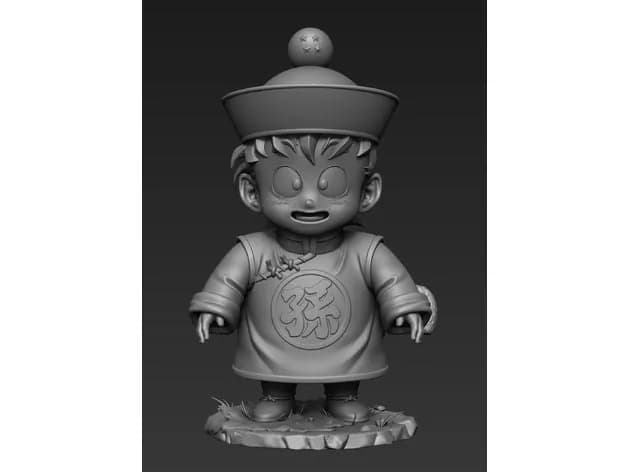 STL - Figura de Son Gohan Joven