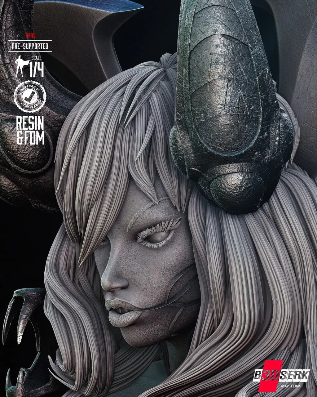 STL - Figura de Spawn estilo demoníaco