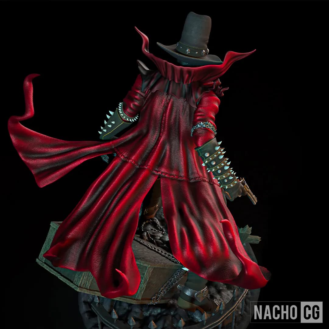STL - Figura de Spawn estilo Western render 4
