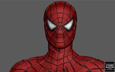 STL - Figura de Spider Man 3 render 2