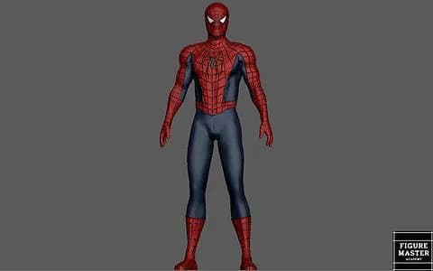 STL - Figura de Spider Man 3 render 3